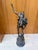 Early 20th Century Grand Tour Bronze Sculpture: Flying Mercury (After Giambologna) For Sale - Image 4 of 8