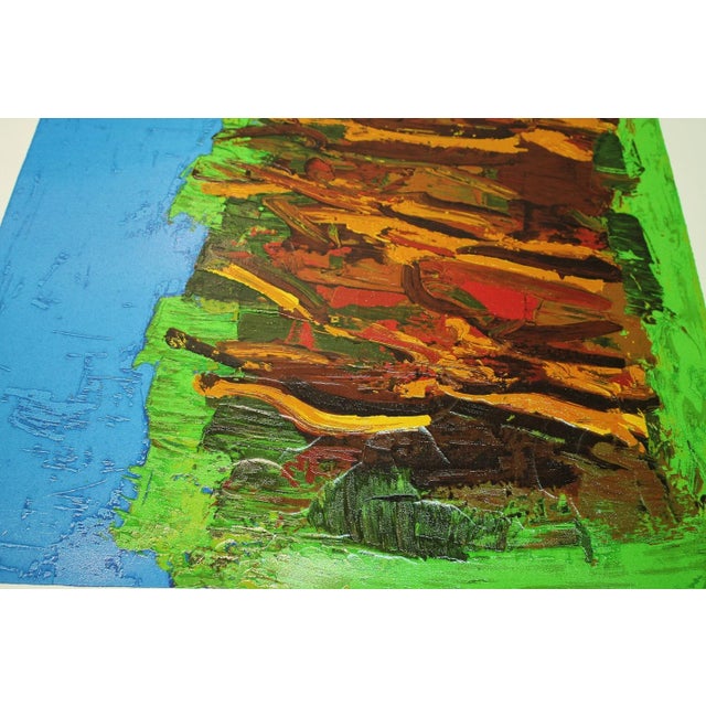 Ulivi a Bordighera, 1980 Ennio Morlotti For Sale - Image 4 of 6