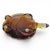 Art Deco Lalique France Tortue Caroline Amber & Satin Crystal Turtle Figurine For Sale - Image 3 of 12