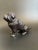 A vintage cast iron table nutcracker in the form of an English Bulldog, hand crafted with crisp, intricate detailing and a...