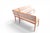 This Danish two-piece corner dining bench wraps a generous L-shaped seating run in warm teak and original wool upholstery,...