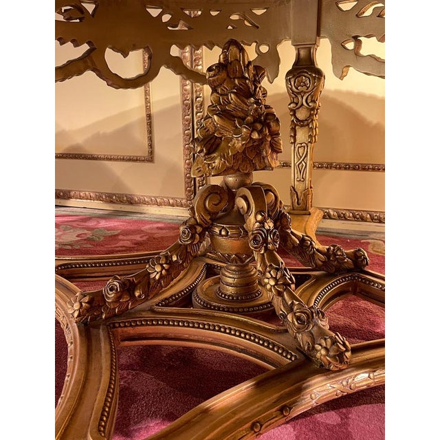 Louis XV Center Table in Beech For Sale - Image 12 of 18