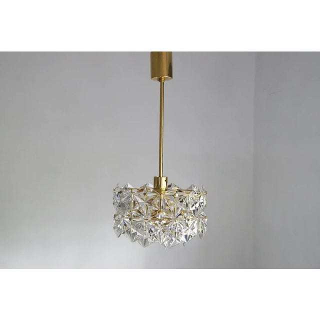 German Chandelier Royal Kristall from Kinkeldey, 1960s For Sale - Image 11 of 11