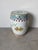 1980s Vintage Chinese Famille Rose-Style Hand-Painted Porcelain Garden Stool With Pierced Cash-Coin Motifs For Sale - Image 5 of 12