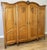 Vintage French Louis XVI Style Wardrobe in Carved Oak For Sale - Image 12 of 12