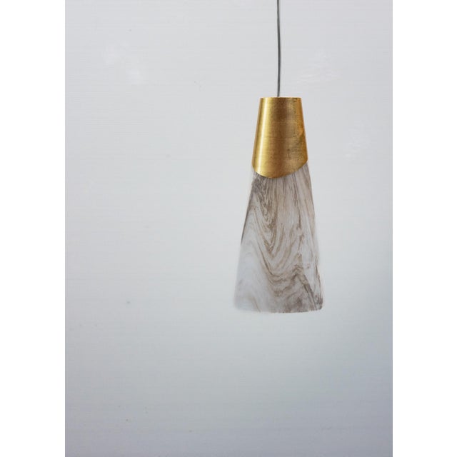 Contemporary Hanging Light by Mariana Iskra for Ribo the Art of Glass For Sale - Image 3 of 5