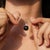 Classic Black Star Fine Jewelry Pendant With Zircons in 925 Silver For Sale - Image 6 of 12