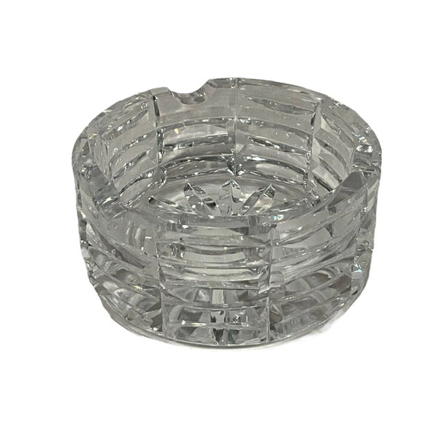 Vintage Mid 20th Century Waterford Crystal Ashtray For Sale - Image 10 of 10