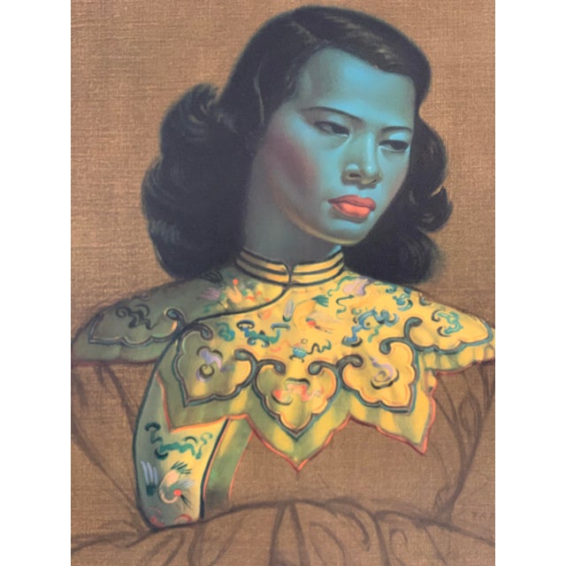 "Chinese Girl " by Vladimir Tretchikoff For Sale - Image 4 of 6