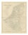 Antique Map of Holland and Belgium with Foreign Possessions Table, 1860 For Sale