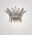 Vintage Smoked Glass Palmette Wall Lights, 1990s, Set of 2 For Sale - Image 6 of 17