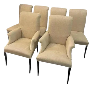 Quality Vintage Upholstered Dining Chairs by Bernhardt- Set of 6