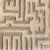 Not Yet Made - Made To Order Theseus Hand-Tufted Maze Rug, Wheat Tan, 9x12 For Sale - Image 5 of 5