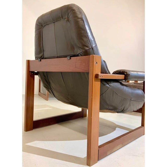 Brown Percival Lafer MP-91 Earth Lounge Sofa Set, 1970s, Brazil, Set of 4 For Sale - Image 8 of 18