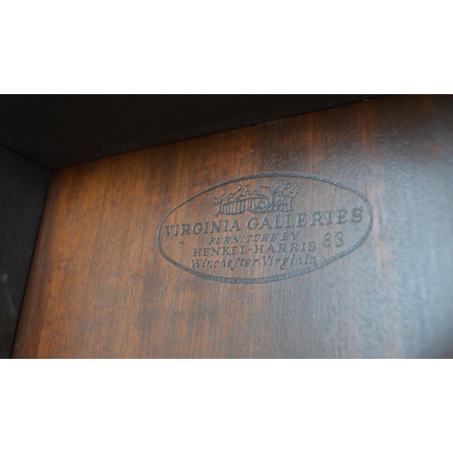Henkel Harris Mahogany Side Tea Table For Sale - Image 14 of 14