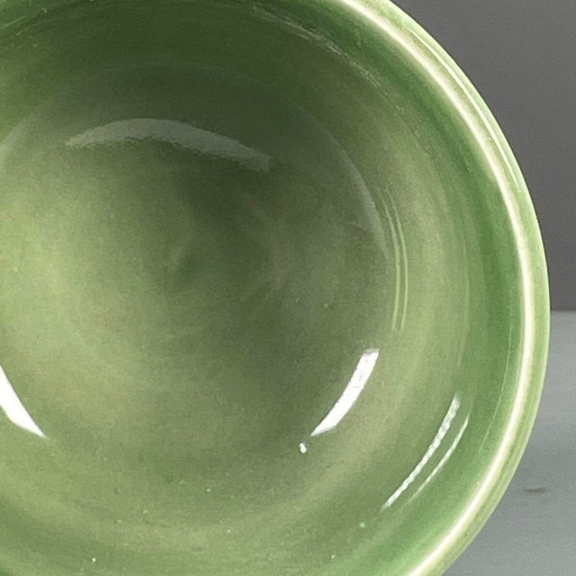 Ceramic Chinese Two-Tone Glazed Porcelain Tea Cup For Sale - Image 7 of 9