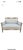 19th Century French Louis XVI Style Loveseat For Sale - Image 11 of 11