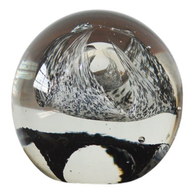 Vintage Italian Paperweight Ball, 1970s For Sale