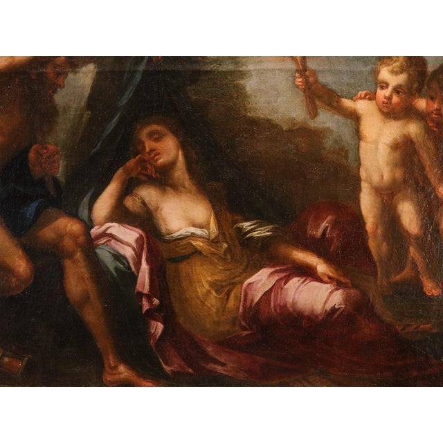 Luigi Garzi, Allegory of Time, 1700, Oil on Canvas For Sale - Image 9 of 16