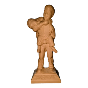 Boystown Figurine in White Bisque Porcelain