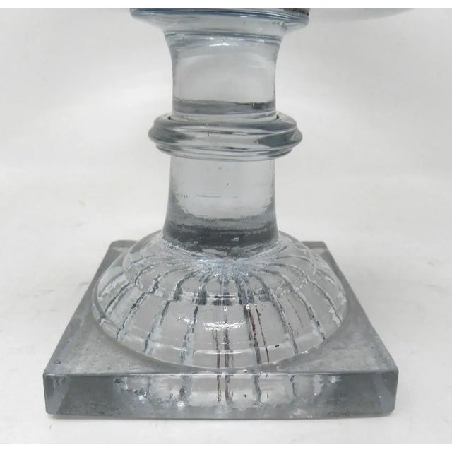 Antique Irish Tipperary Waterford Glass Cut Crystal Georgian Centerpiece Bowl For Sale - Image 9 of 13