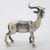 Vintaga Italian Handmade Silver Ibex Figurine, Tuscany, Italy, 1970s For Sale - Image 6 of 12
