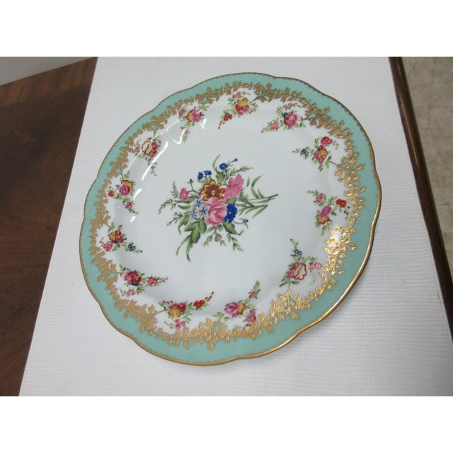 Asian 1980s Chelsea House Decorative Floral Design Dining Plate Asian Inspired For Sale - Image 3 of 9