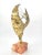 Curtis Jere 1970s Brutalist Metal Phoenix Bird Sculpture on Natural Stone For Sale - Image 4 of 12