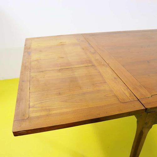 Vintage Extendable Wood Table For Sale - Image 10 of 12