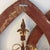 Rustic Farmhouse Gothic Style Arched Window Fleur-De-Lis Red Yellow Chipped Wood Hanging Wall Decor, Set of 2 For Sale - Image 10 of 14