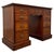 A handsome and beautifully proportioned early 20th-century Edwardian desk, crafted in richly coloured mahogany and...