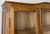 Vintage French Louis XIV Glazed Oak Display Cabinet For Sale - Image 3 of 11