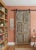 Rustic Blue Vintage Lotus Carved Double Doors – Farmhouse Barn Door Entrance 80x36 For Sale In Orlando - Image 6 of 6