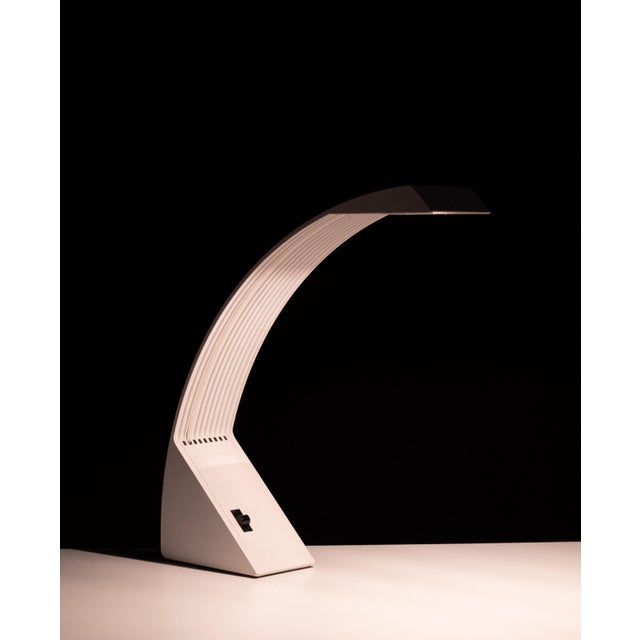 Minimalist Postmodern Arcobalena Table Lamp by Marco Zotta, Italy, 1980s For Sale - Image 6 of 14