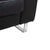Indivi Set Leather Two-Seater Sofa and Stool in Black by BoConcept, Set of 2 For Sale - Image 9 of 18