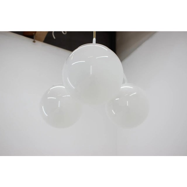 - Made in Czechoslovakia - Made of lacquered metal, glass - Re-polished - Fully functional - Good, original condition....