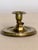 Traditional Vintage German Brass Candle Holder For Sale - Image 3 of 4