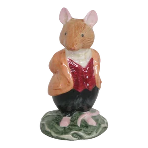 Royal Doulton England Dbh4 Lord Woodmouse Brambly Hedge Porcelain Figurine