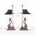 Vintage Brass Table Lamps, 1940s, Set of 2 For Sale - Image 12 of 12