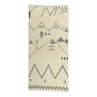 Moroccan Gallery Rug With Tribal Style - 06'01 X 13'00 For Sale