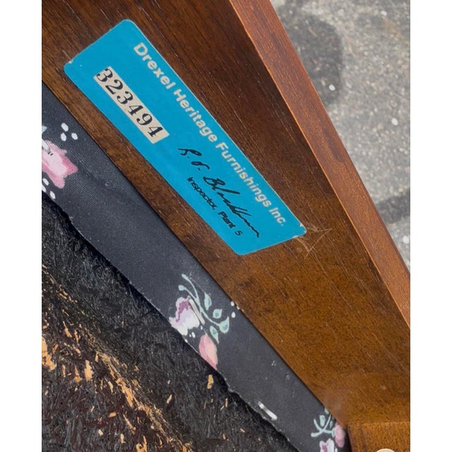 Mid Century Drexel Heritage Cane Back Dining Chairs - Set of 6 For Sale - Image 12 of 12