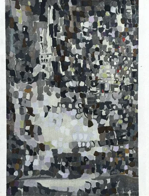 Maria Vieira Da Silva, Composition, 1956, Stencil