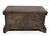 19th Century Rustic Wooden Coffer with Italian Carved Design For Sale - Image 4 of 9