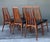 Vintage MCM Niels Koefoed Teak “Eva” Dining Chairs - Set of 6 For Sale - Image 11 of 12