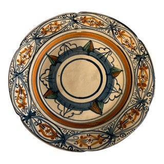 Italian San Zeno Pisa Majolica Hand Painted Plate For Sale