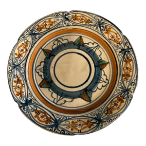 Italian San Zeno Pisa Majolica Hand Painted Plate