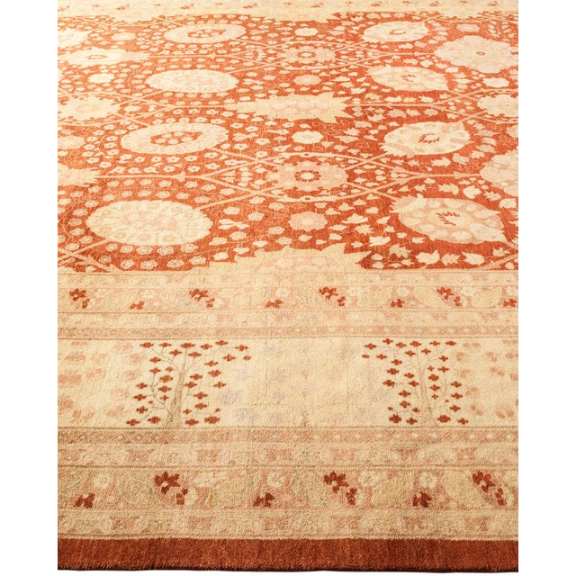Solo Rugs Mogul Collection Hand-Knotted Area Rug - Red Collection 8' 1" X 10' 4" For Sale - Image 4 of 10