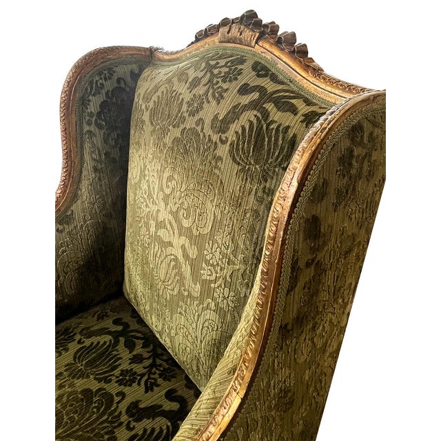 French 19th Century Louis XV-Style Giltwood Chairs - Set of 2 For Sale - Image 3 of 7