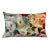 Large Bolster Pillow Decorated With a Colorful Vintage Heirloom Floral Patten Inspired by Oil Paintings of the Great Masters - Made in the U K For Sale