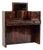 Antique French Art Deco Macassar Ebony Vanity Cabinet by Georges Champion (Attr) For Sale